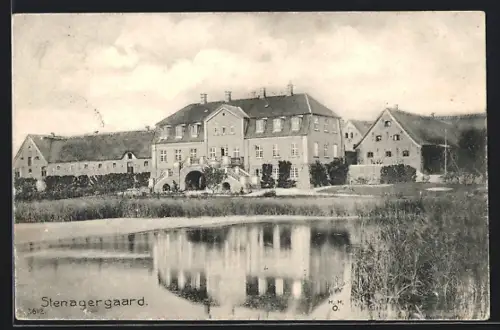 AK Stenagergaard, Blick zum Schloss