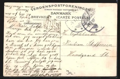 AK Stenagergaard, Blick zum Schloss
