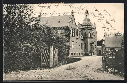 AK Stubberupgaard, Blick zum Schloss