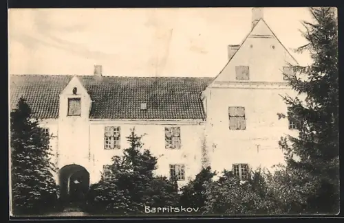 AK Barritskov, Blick auf Schloss