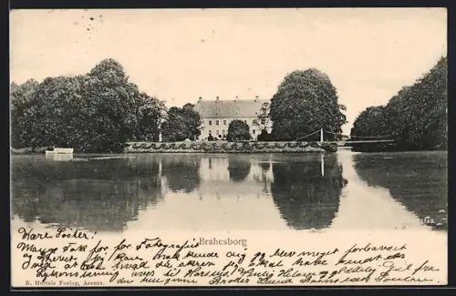 AK Brahesborg, Blick zum Schloss