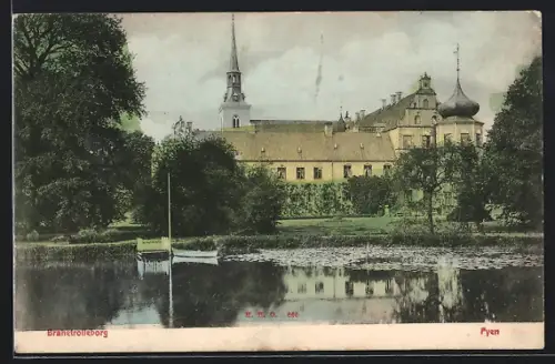 AK Brahetrolleborg /Fyen, Blick auf Schloss