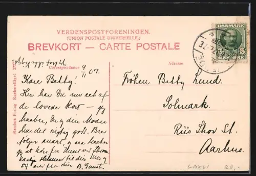 AK Frydendal, Blick zum Schloss