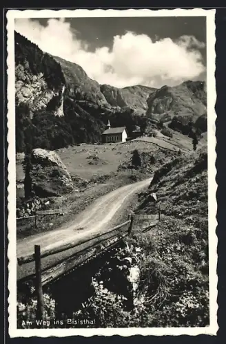 AK Bisisthal, Wegpartie mit Kirche
