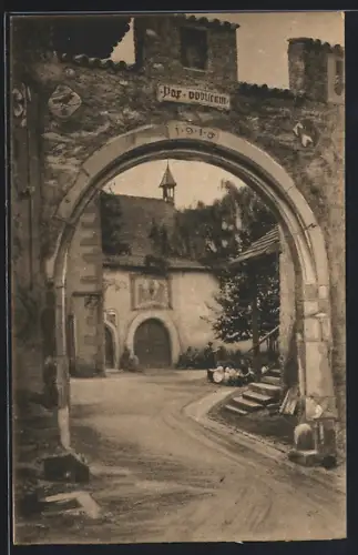 AK Stein a. Rh., Kloster St. Georgen, Friedenstor