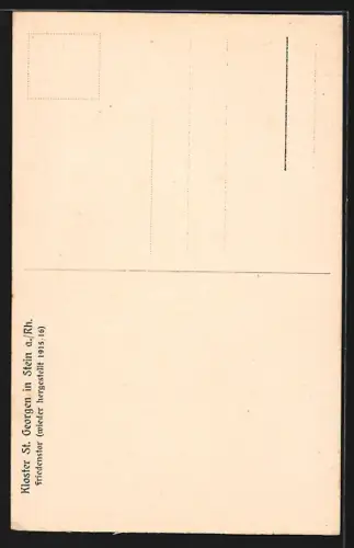 AK Stein a. Rh., Kloster St. Georgen, Friedenstor
