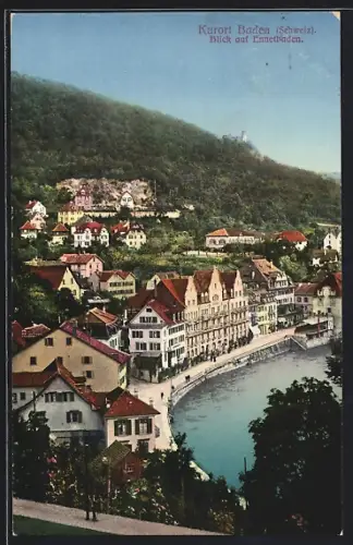 AK Baden, Blick auf Ennetbaden