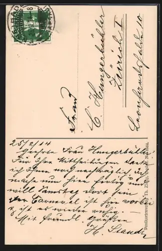 AK Baden, Blick auf Ennetbaden