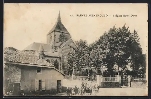 AK Sainte-Menehould, L`Église Notre-Dame