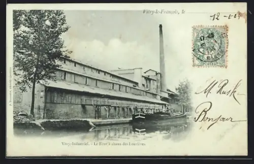 AK Vitry-le-Francois, Vitry-Industriel, Le Four à chaux des Louvières