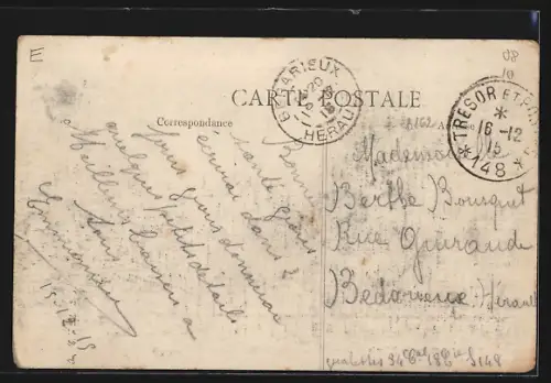 AK Verrières, Place et Rue de la Perrière