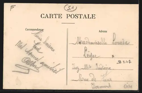 AK Verzenay, Boulevard de la Republique