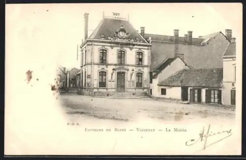 AK Verzenay, La Mairie
