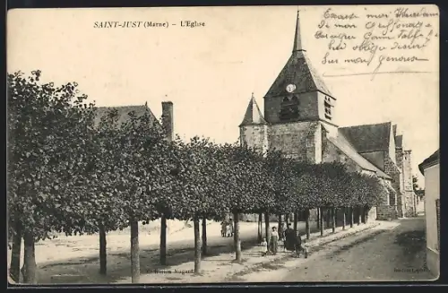 AK Saint-Just /Marne, L`Eglise