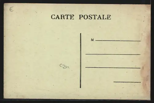 AK Sommessous, Rue du Châtel, Strassenpartie