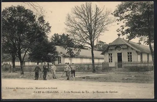 AK Camp-de-Chalons, École Normale de Tir, Le Bureau de Service