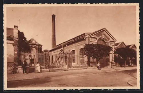 AK Suippes, Usine de laine Buirette