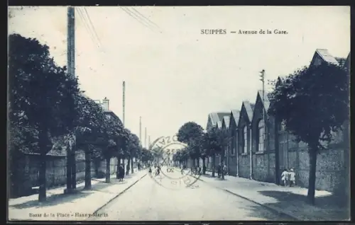 AK Suippes, Avenue de la Gare