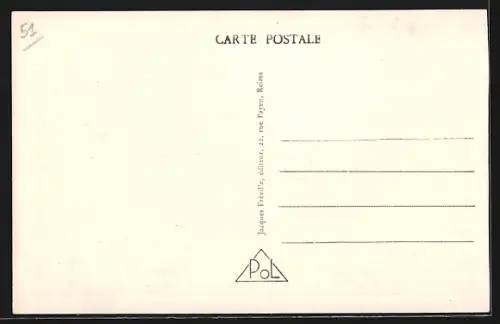 AK Suippes /Marne, Rue Chevalot-Aubert, Strassenpartie