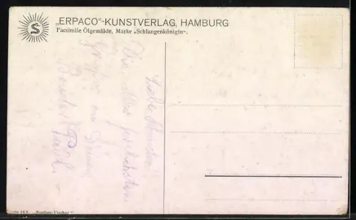 Ölgemälde-Imitations-AK Erpaco-Kunstverlag Nr. 183: Nordsee-Fischer auf See