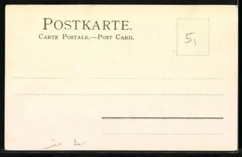 Sonnenschein-AK Strand mit Booten und Leuchtturm