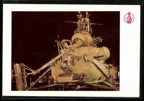 AK Automatische Mondstation Luna-16, Raumfahrt
