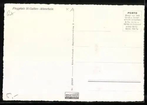 AK Flugzeug vom Typ Piper Grasshopper