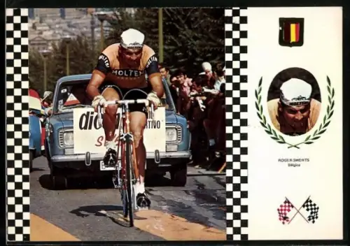 AK Radrennfahrer Roger Swerts, Radsport