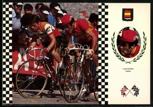 AK Radrennfahrer Luis Ocana, Radsport