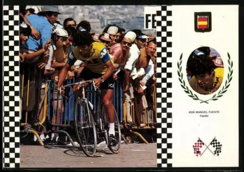 AK Radrennfahrer José Manuel Fuente, Radsport
