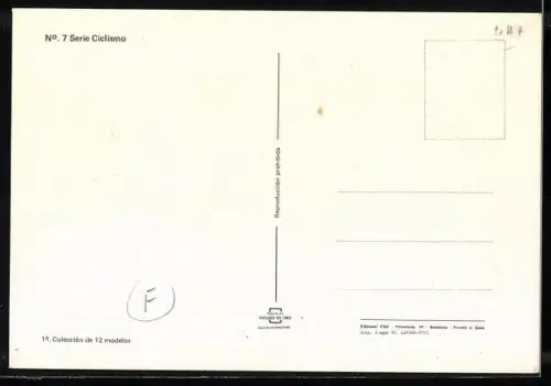 AK Radrennfahrer José Manuel Fuente, Radsport