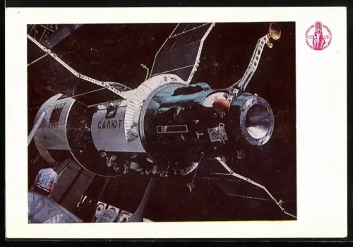 AK Bemannte Orbitalstation Salut-4, Raumfahrt