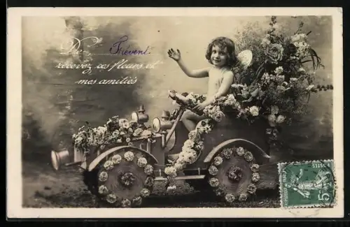 AK Engel in einem Auto