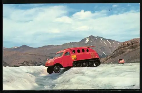 AK Snowmobile in den Rocky Mountains