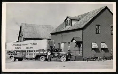 Foto-AK Lastkraftwagen Canada Wood Products Company