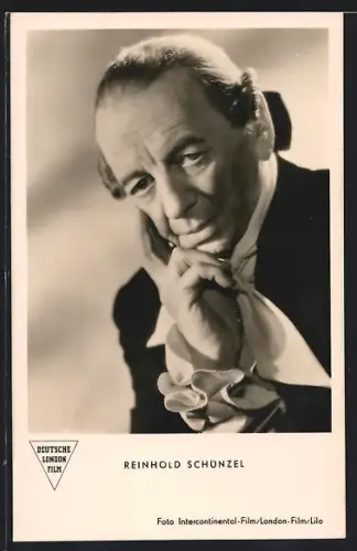 AK Schauspieler Reinhold Schünzel in dem Film Eine Liebesgeschichte