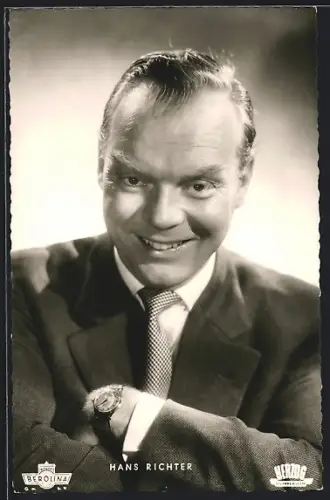 AK Schauspieler Hans Richter in dem Film Schwarzwaldmelodie