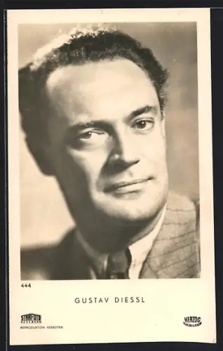 AK Schauspieler Gustav Diessl im Portrait