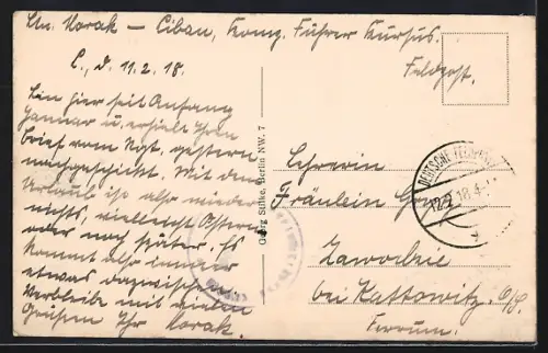 AK Libau, Strassenbahn passiert das Kurhaus