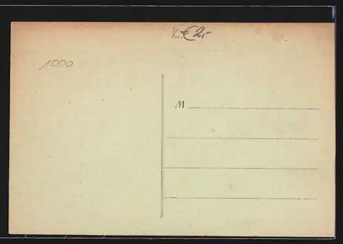 AK Berlin, Blick in die Leipzigerstrasse, Strassenbahn