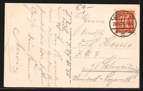 AK Berlin, Strassenpartie an der Potsdamer Brücke, Strassenbahn