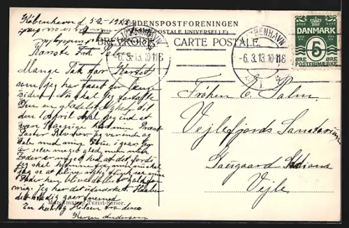 AK Kobenhavn, Raadhuspladsen, Strassenbahn
