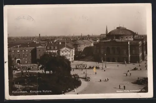 AK Kobenhavn, Kongens Nytorv, Strassenbahn