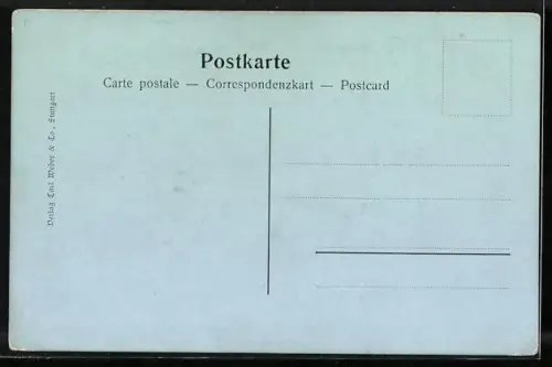 AK Echterdingen, Zeppelin`s Ankunft, 1 Minute nach der Explosion
