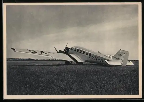 AK Startbereites Ganzmetall-Kabinen-Flugzeug Junkers-G 24