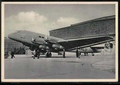 AK Ganzmetall-Grossraum-Verkehrsflugzeug Junkers Ju 90, 