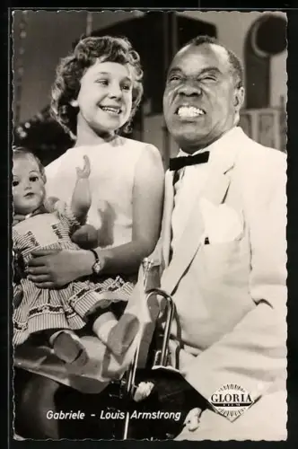 AK Musikerin Gabriele und Louis Armstrong in La Paloma