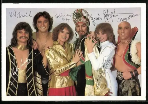 AK Musiker von Dschingis Khan, alle Mitglieder