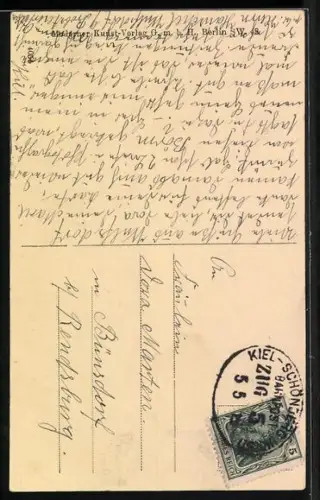 AK Kaiser Wilhelm II. in Uniform im Felde