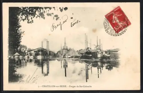AK Chatillon-sur-Seine, Forges de Ste-Colombe